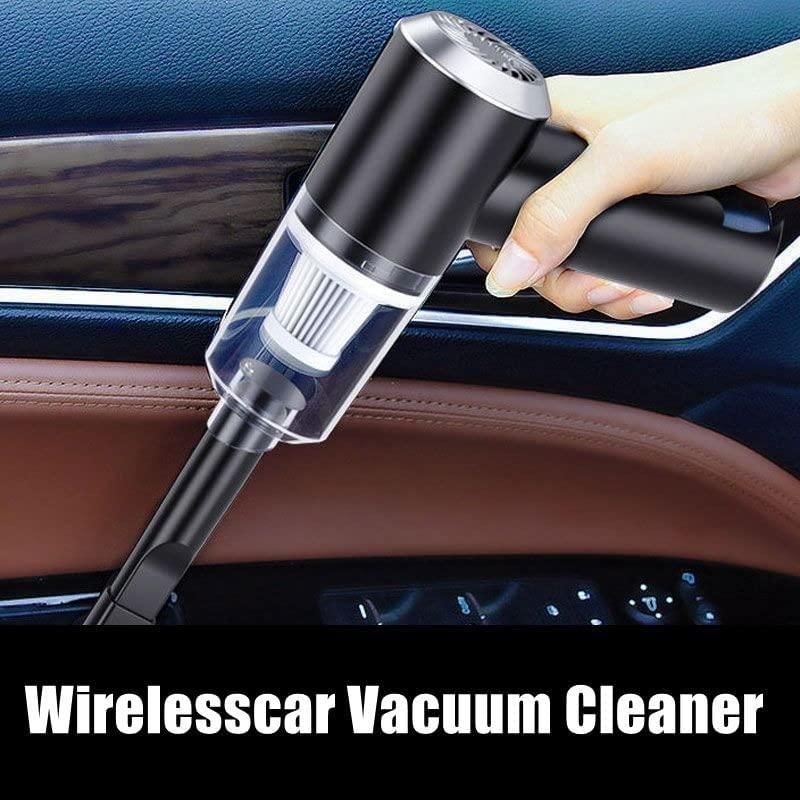 Portable Air Duster & Wireless Vacuum Cleaner – 2-in-1 Powerful Dust Remover for Home, Office & Electronics